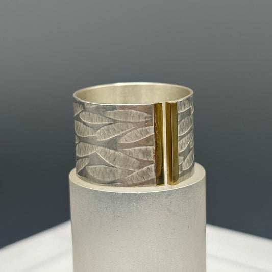 silver ring by papermetal