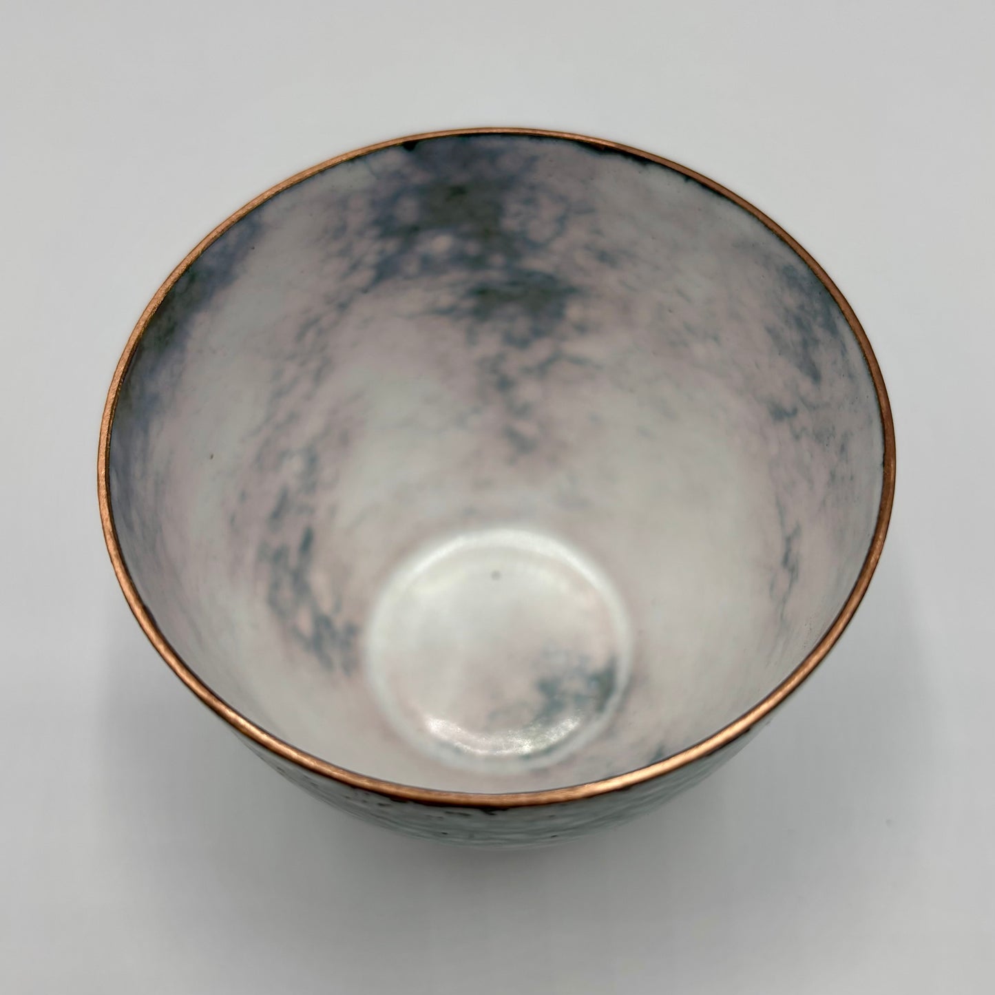 Cruan – Fairview Enamelled Copper Bowl (Soft White)