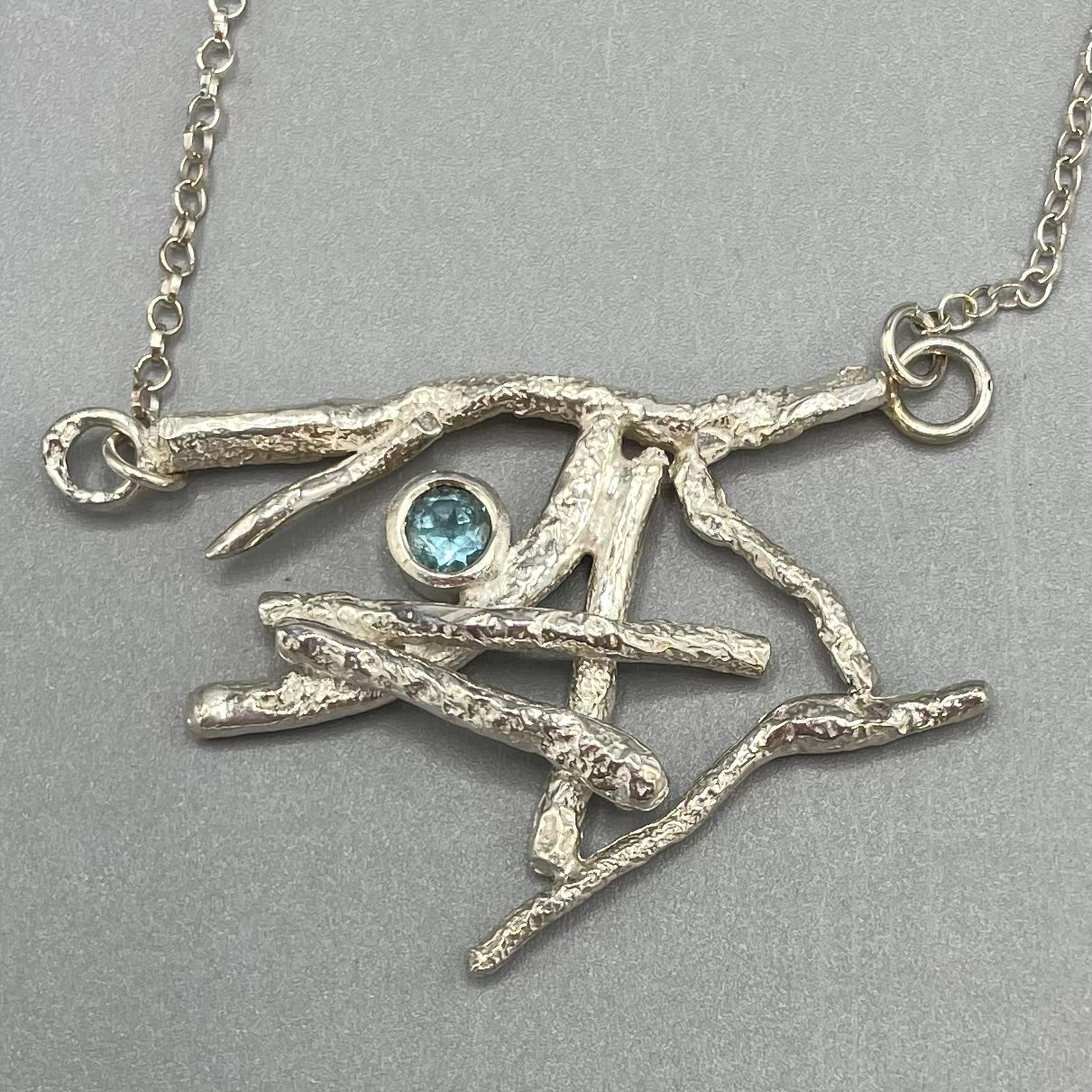 Caroline Stokesberry-Lee - Blue Topaz Faerie Tale Pendant