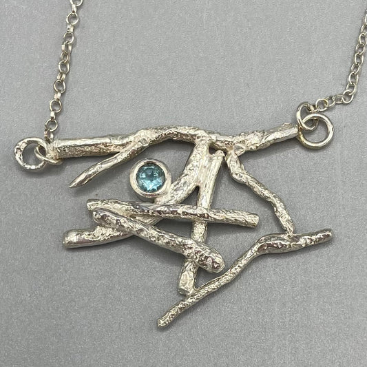 Caroline Stokesberry-Lee - Blue Topaz Faerie Tale Pendant