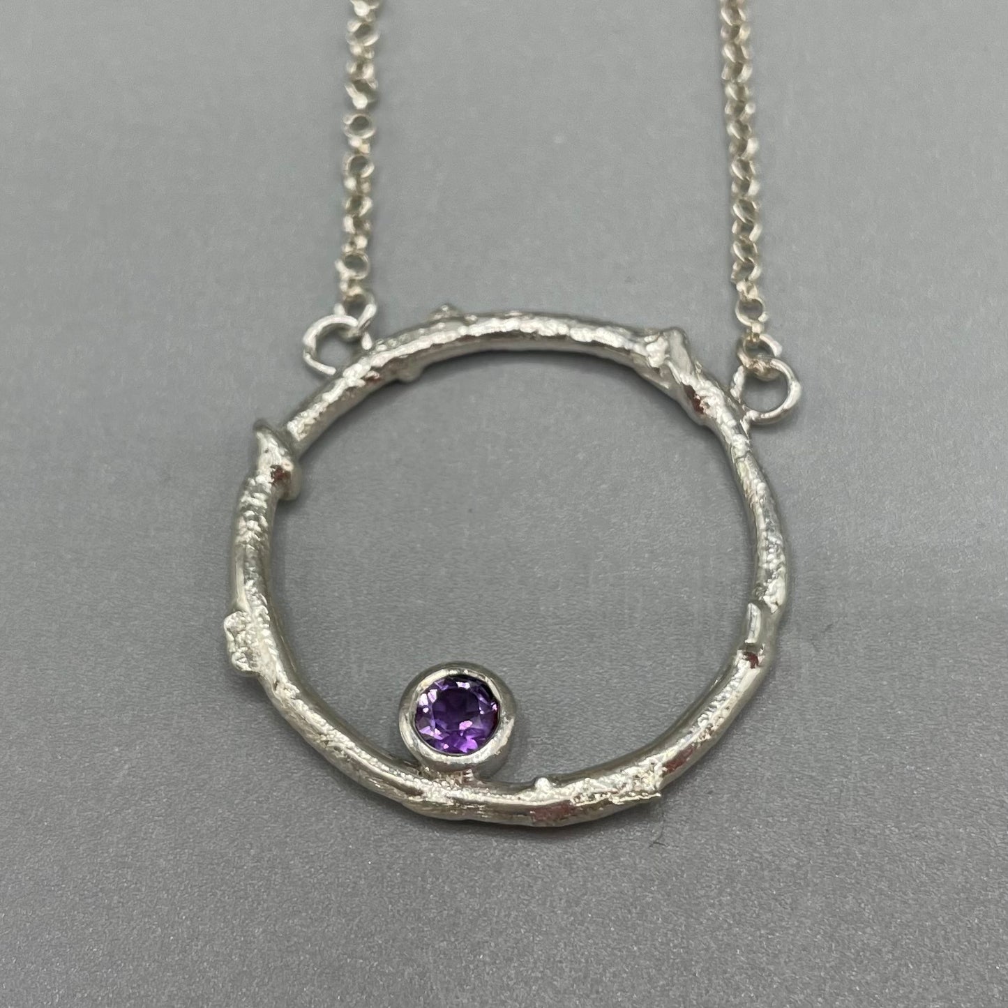 Caroline Stokesberry-Lee - Faerie Tale Pendant - Amethyst