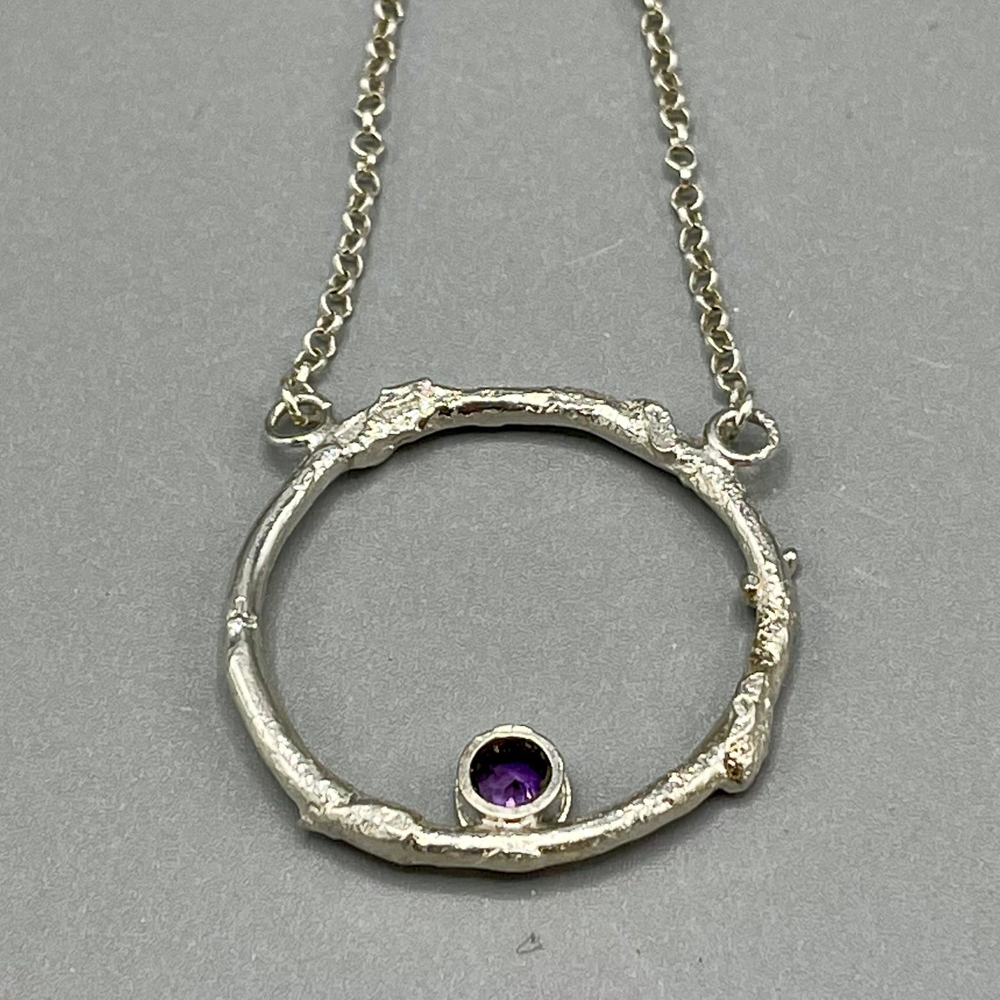 Caroline Stokesberry-Lee - Faerie Tale Pendant - Amethyst