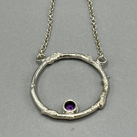 Caroline Stokesberry-Lee - Faerie Tale Pendant - Amethyst