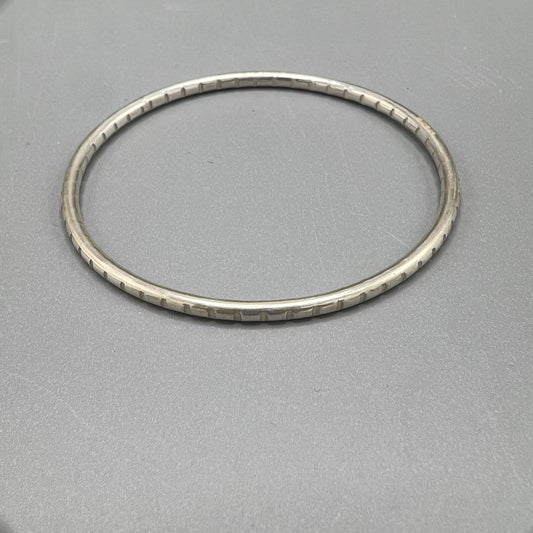 Iona Hall - Notches Bangle (Small)