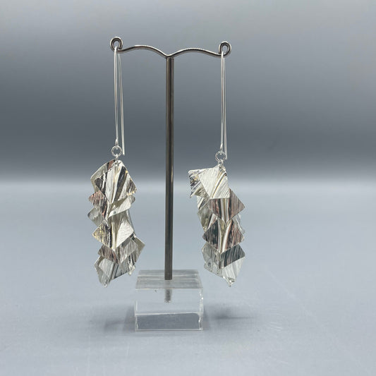 Zoe Watts - Silver Stingray Earrings