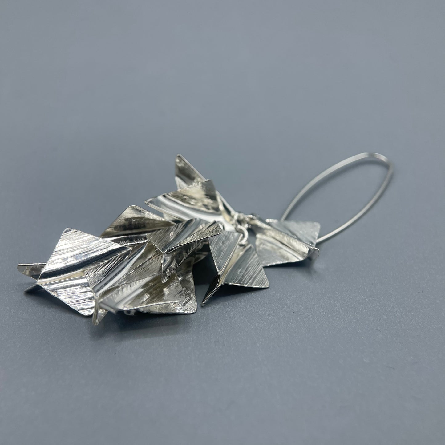 Zoe Watts - Silver Stingray Earrings