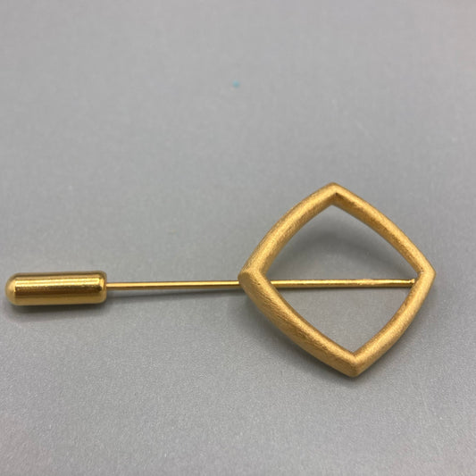 Sheng Zhang - 'Curved Curves' Rhombus Pin