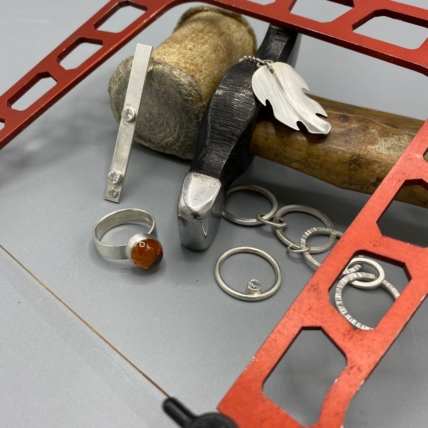 Silversmithing Jewellery - Improvers - Sunday Late Afternoons - Starts 20th Sept