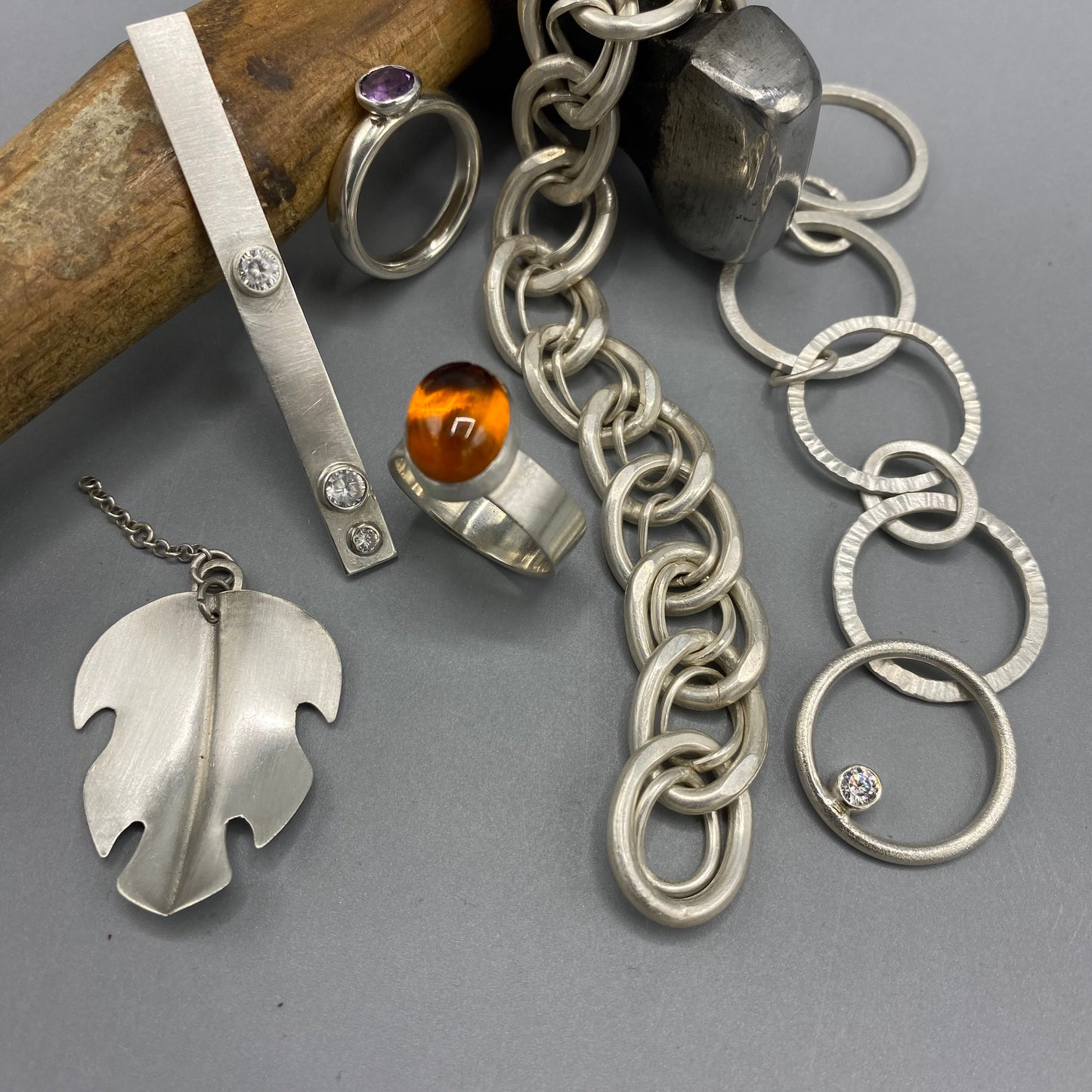 Silversmithing Jewellery - Mixed Ability Wednesday Evenings - starts 16th Sept