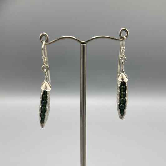 Tim Blades - Pea Pod Drop Earrings