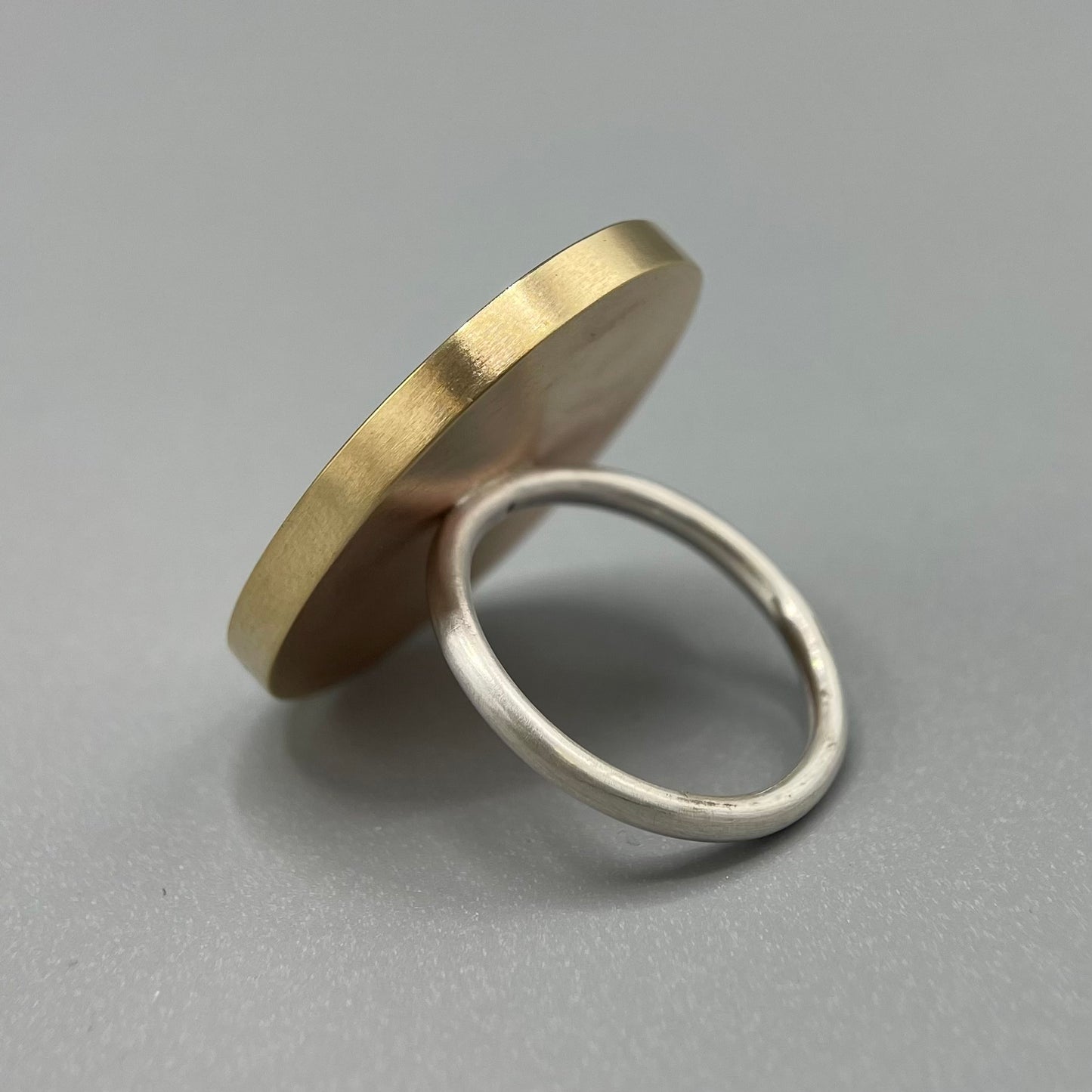 Papermetal - Pierced Petals Largest Oval Ring