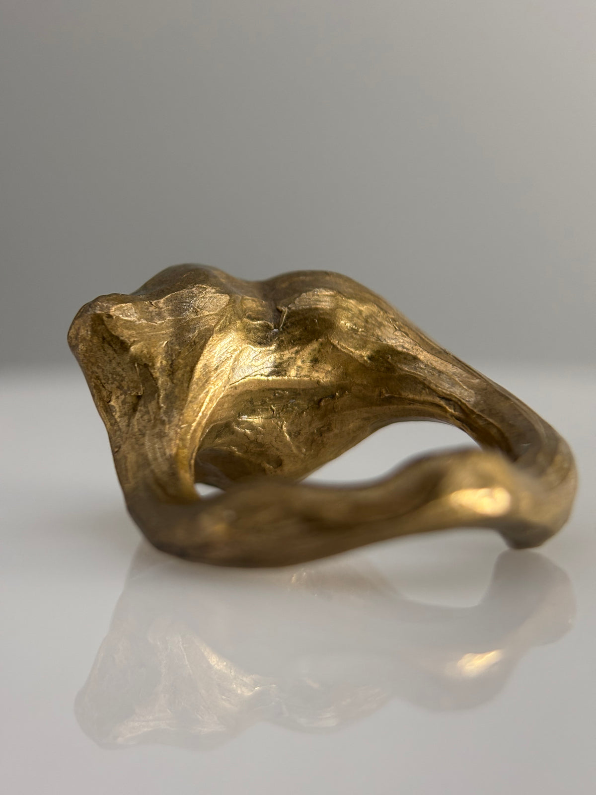 Beca Beeby Artefact Ring Large I, back view