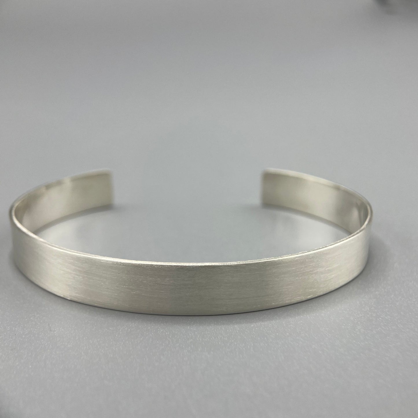 Brushed Silver Cuff - Sarah McCallum