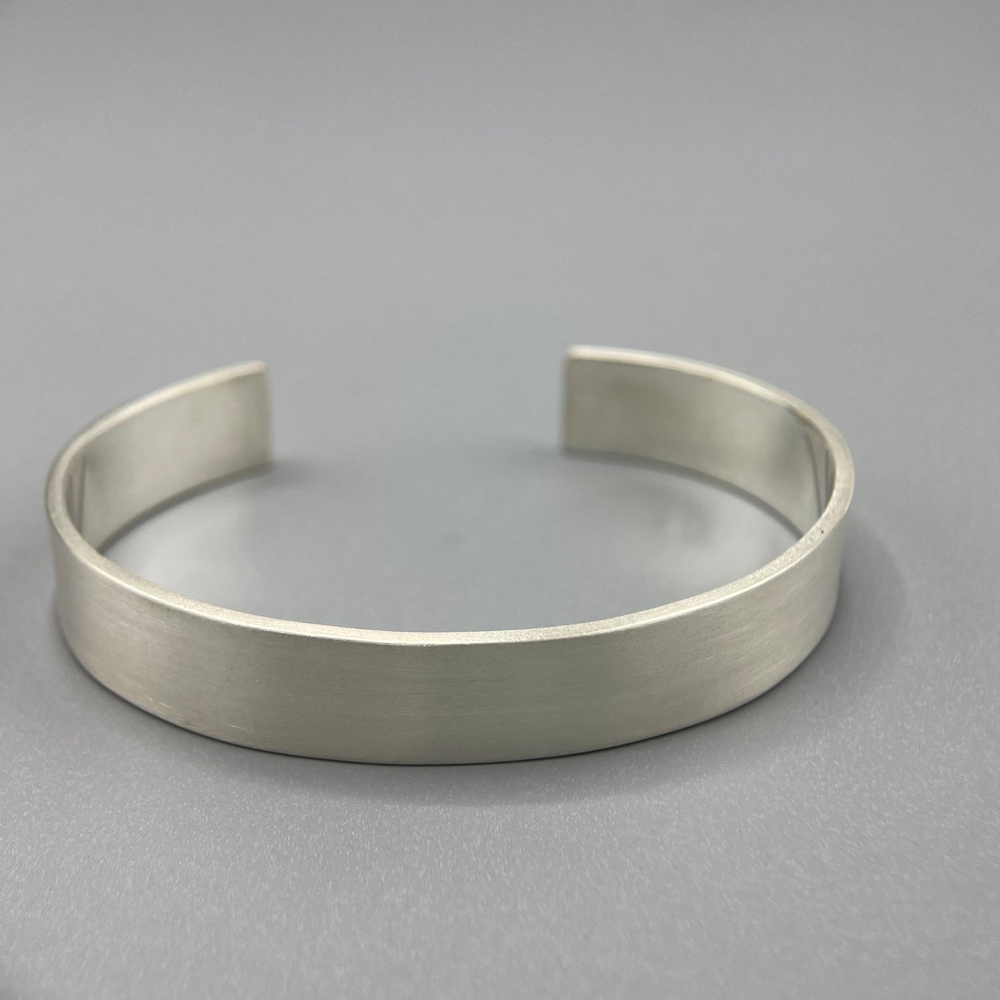 Brushed Silver Cuff - Sarah McCallum