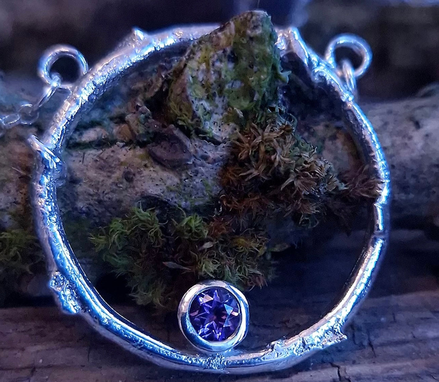 Caroline Stokesberry-Lee - Faerie Tale Pendant - Amethyst
