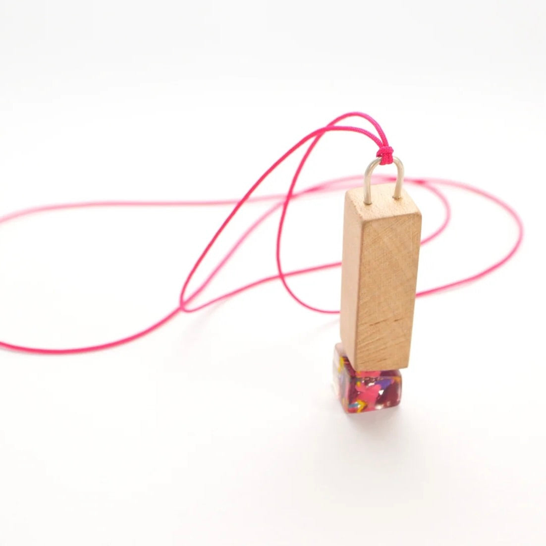 Fern Robinson - Padlock Studs (Mixed) - Resin/Silver/Crayon