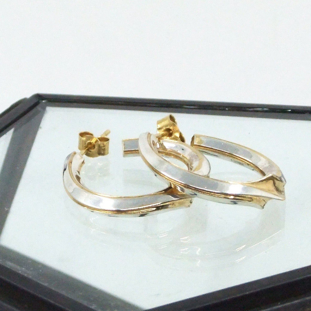 Alice Gow - Twist Flare Stud Earrings