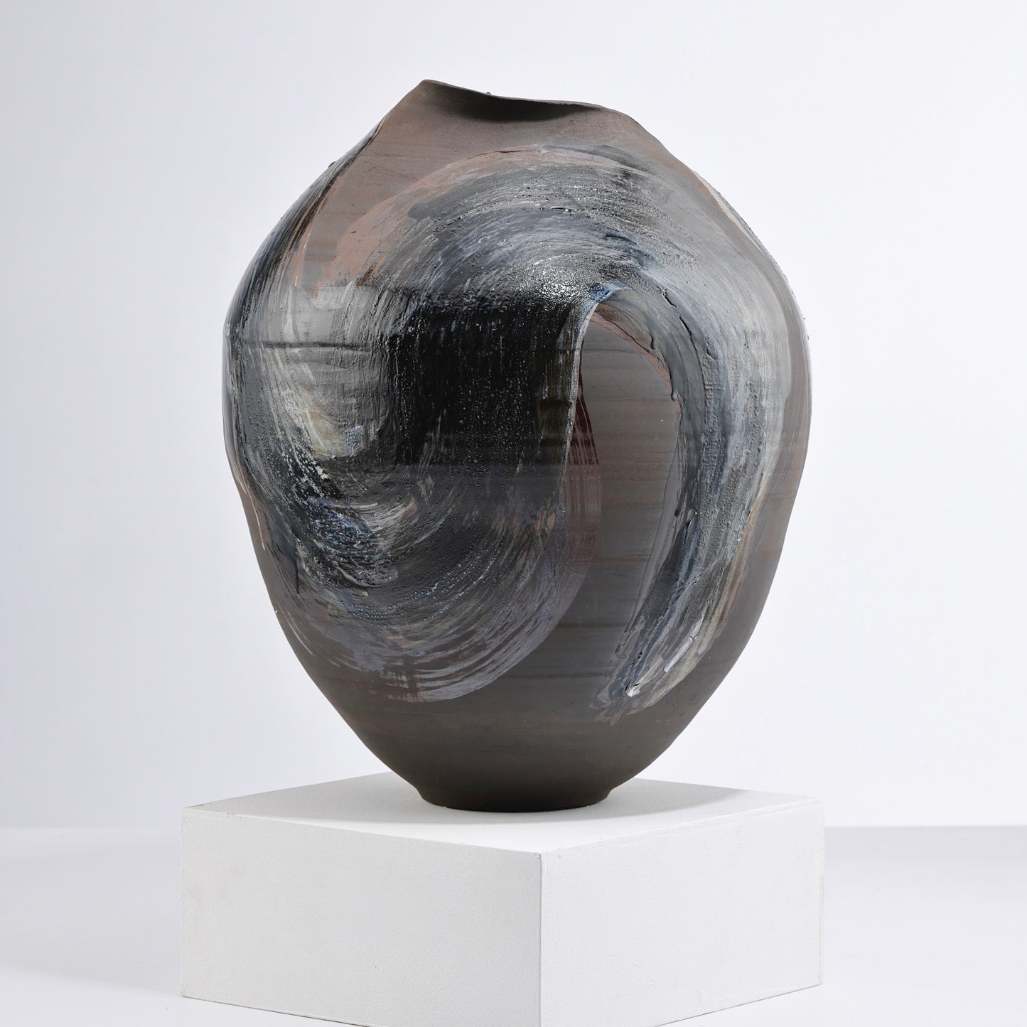 Rosa Wiland Holmes - Large Black Vessel