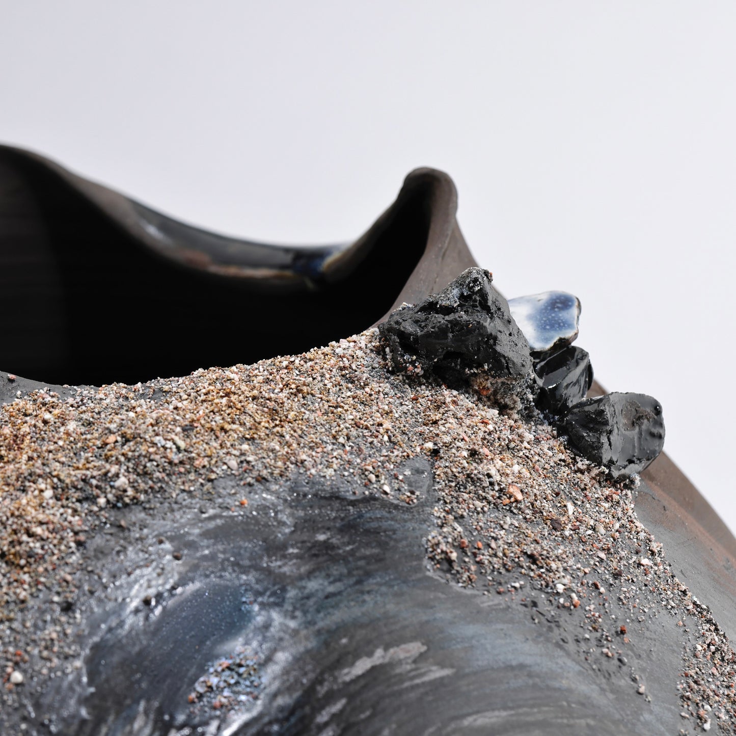 Rosa Wiland Holmes - Large Black Vessel