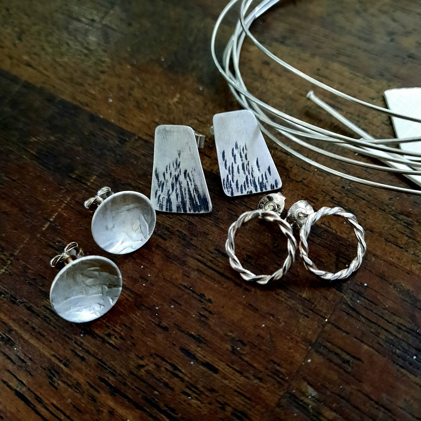 Silversmithing Jewellery - Mixed Ability Wednesday Evenings - starts 16th Sept