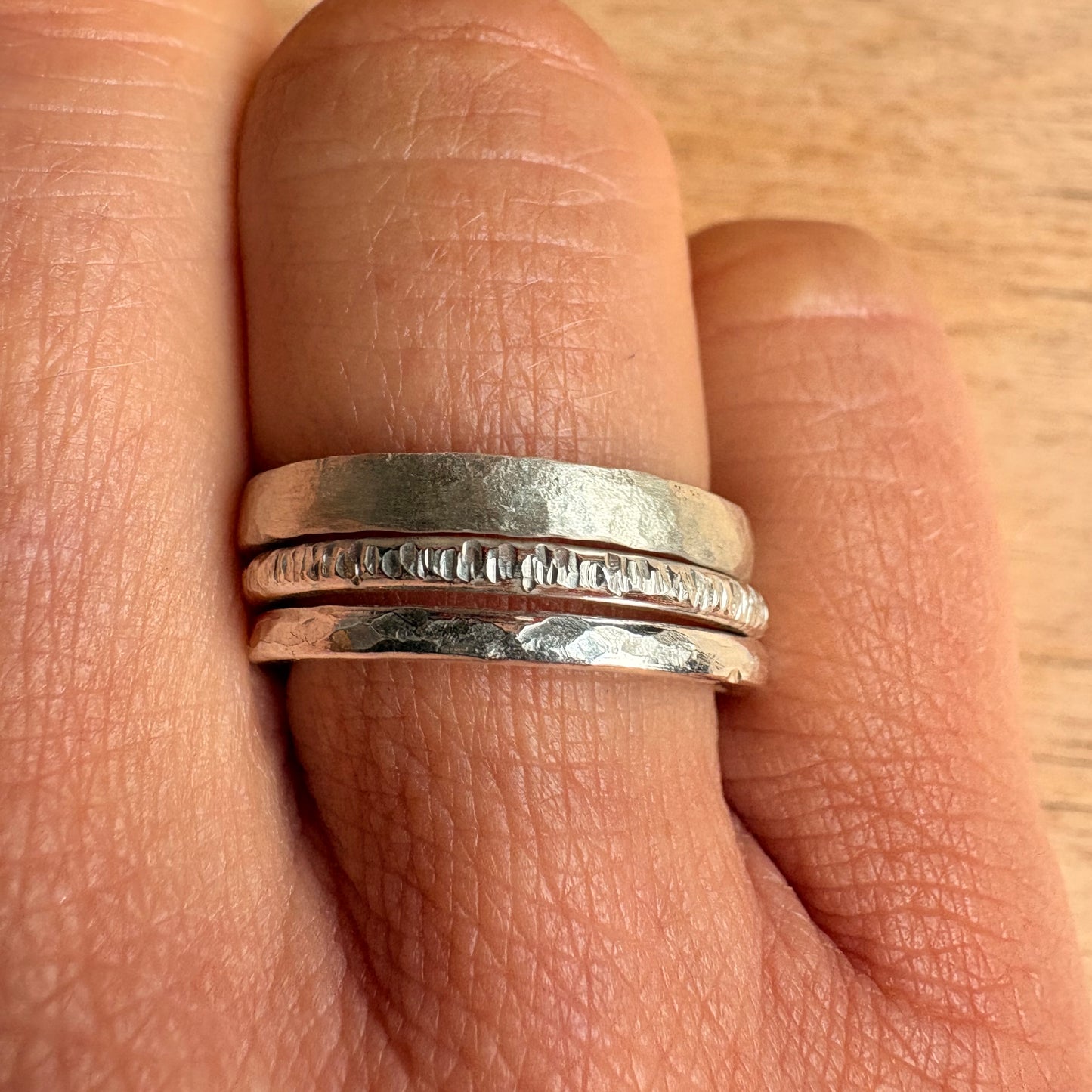 Trio of Stacking Rings Workshop